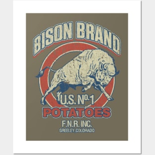Bison Brand Potatoes 1941 Posters and Art